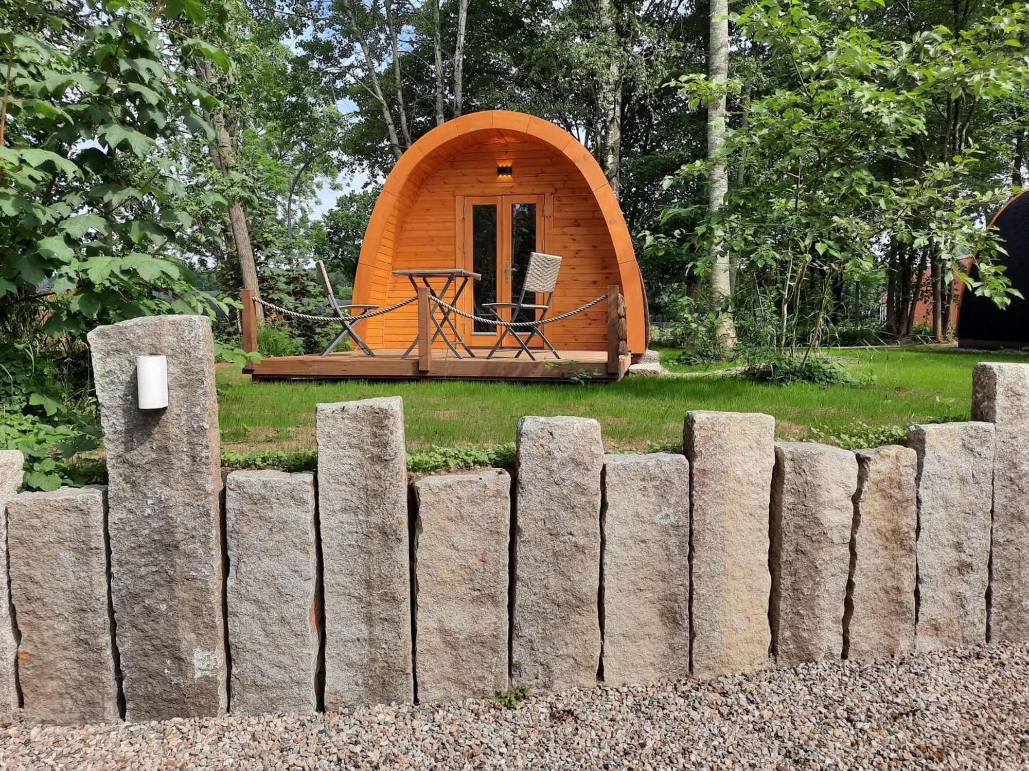 27 Premium Camping Pod "Amrum" Silberstedt Dış mekan fotoğraf